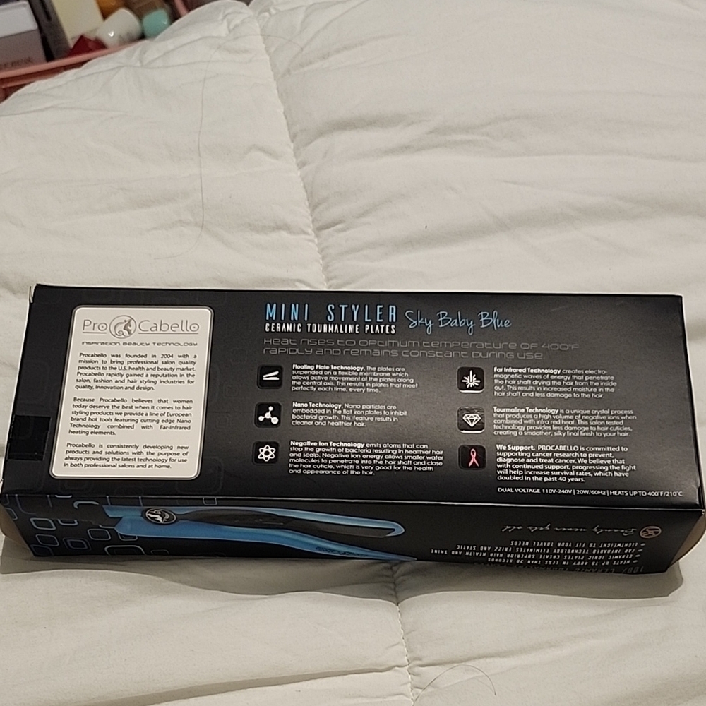Blue Mini Styler Hair Accessory - Picture 2 of 3